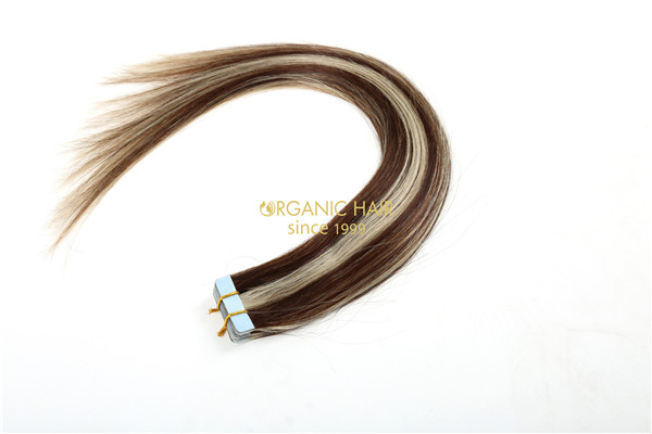 Luxury hair extensions tape in ombre hair extensions